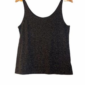 H & M DIVIDED GRAY TANK TOP